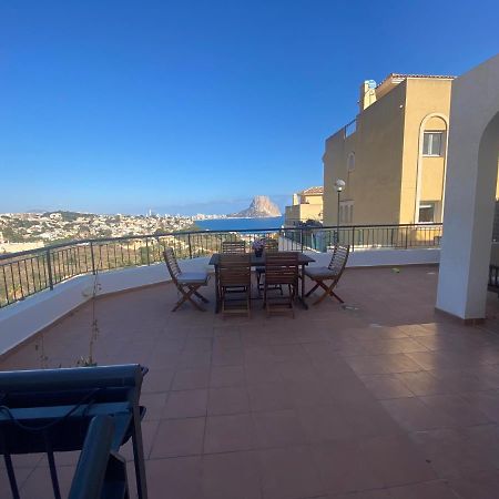 Chalet Adosado Con Vistas Al Mar Calpe Exterior photo