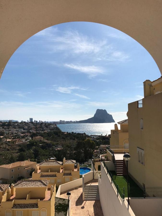 Chalet Adosado Con Vistas Al Mar Calpe Exterior photo