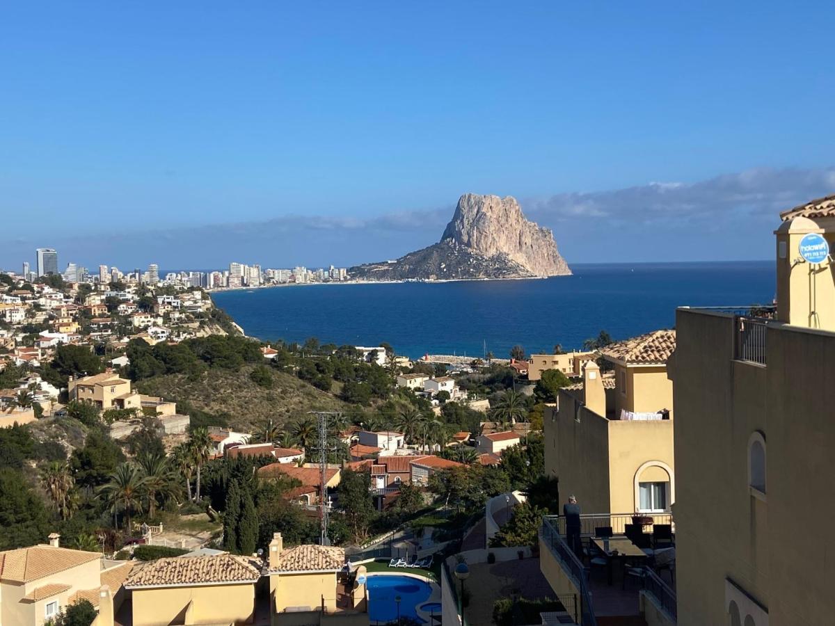 Chalet Adosado Con Vistas Al Mar Calpe Exterior photo