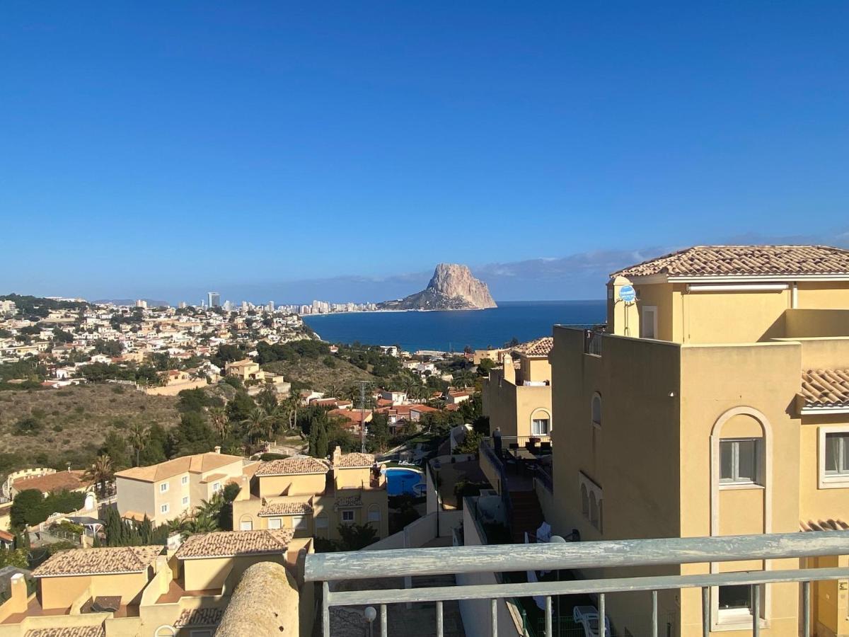 Chalet Adosado Con Vistas Al Mar Calpe Exterior photo