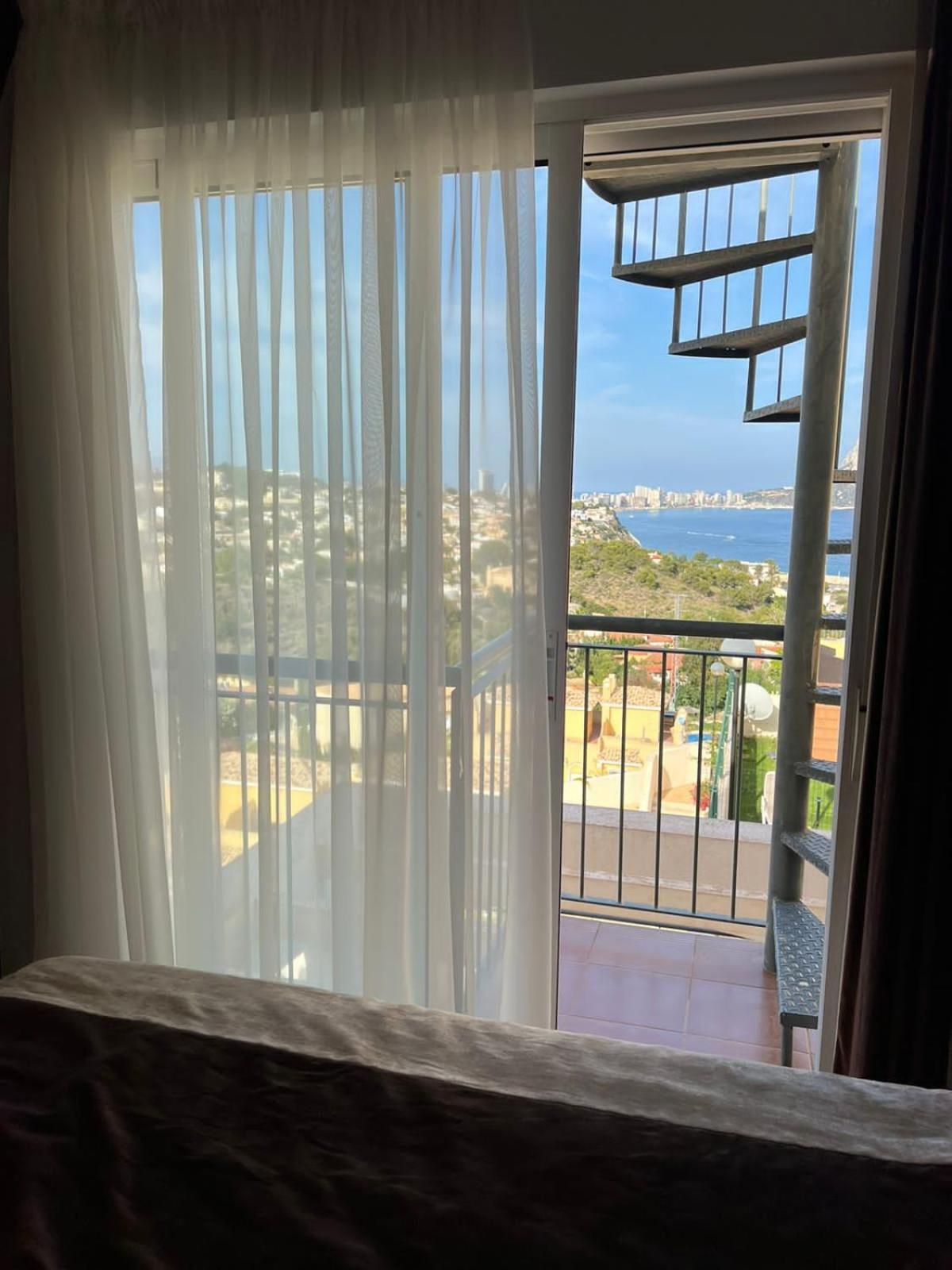 Chalet Adosado Con Vistas Al Mar Calpe Exterior photo